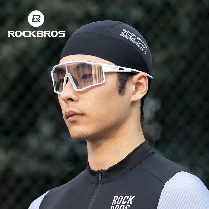 ROCKBROS Cycling Cap Breathable Quick-drying Helmet Hat Inner Cap UPF50 Sun Protection Sports Running Cap Summer Motorcycle Hats 6