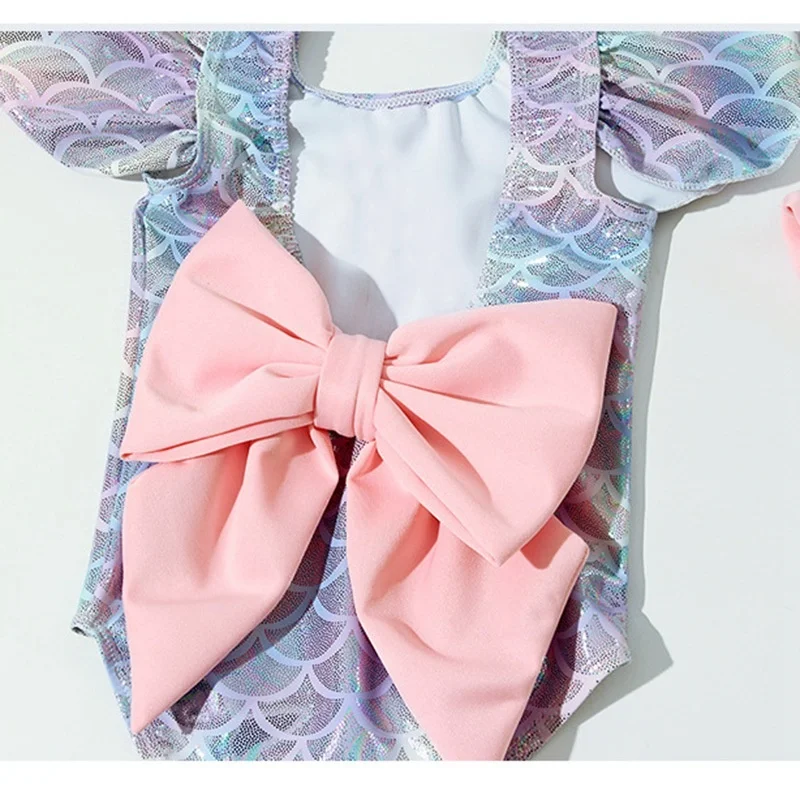Baby Girls Swimsuit Swimming Fashion Kids Swimming Wears For Girl Mermaid Children Kids Girl Swimwear Diving Quick drying