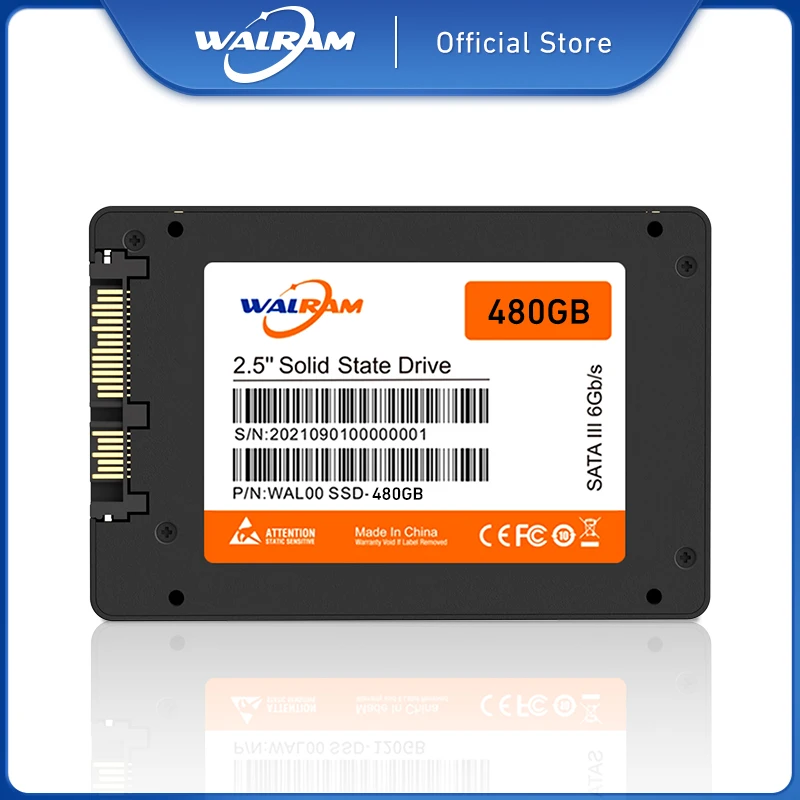 WALRAM SSD 500GB 1tb 480gb 2.5‘’ SATAIII SATA SSD 512gb 2tb HD SSD Hard Drive Disk HDD Internal Solid State Drives for laptop PC| | - AliExpress