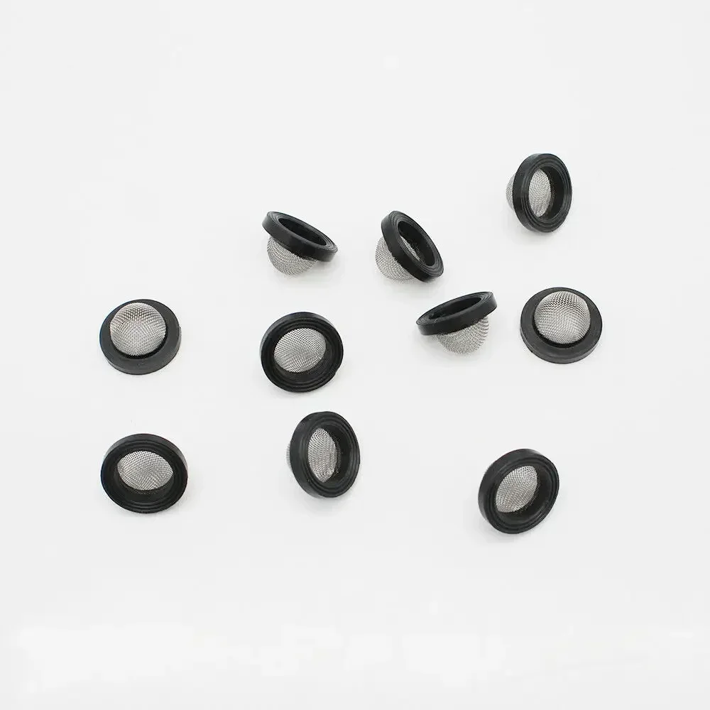 Pack of 10 Silicone Rubber Mesh Filter Screen Washers