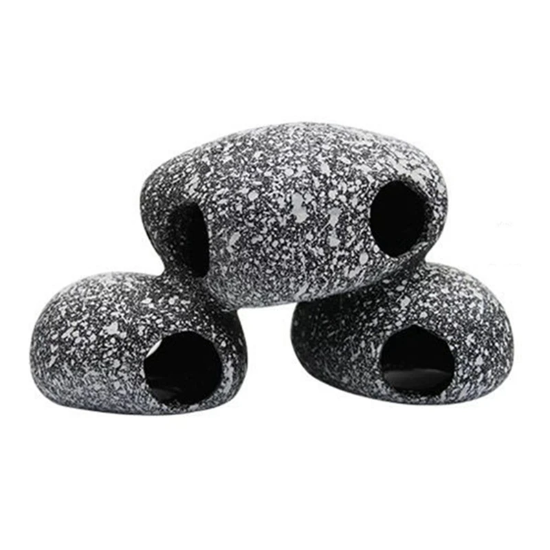 

JFBL горячие рыбы и искусственный размножающий резервуар, цихлида с имитацией камня, чтобы избежать Керамического Горшка, ландшафтное украшение