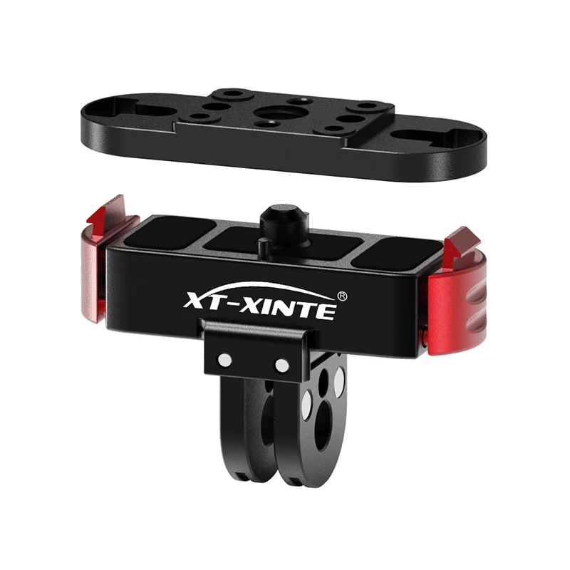 Sportkamera-Schnellverschlusshalterung, 1/4 Zoll magnetische Adapterhalterung, Basis aus Aluminiumlegierung für Gopro 13-Zubehör – Detail 22