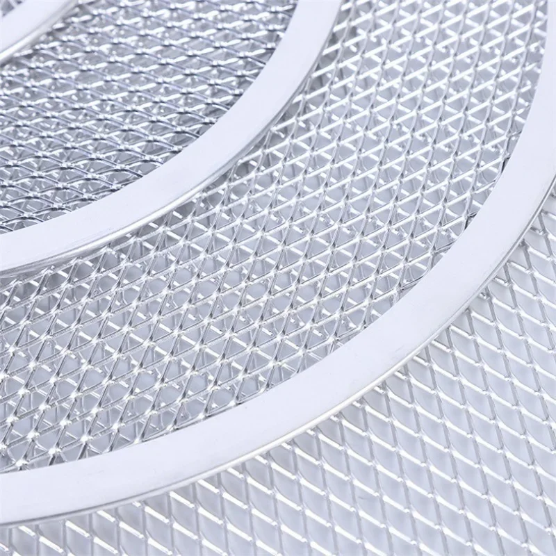 Pizza Baking Pan Mesh DIY Pizza Screen Aluminum Non-stick Mold Oven Hollow Pie Mesh Tool 6/8/10/12/14Inch