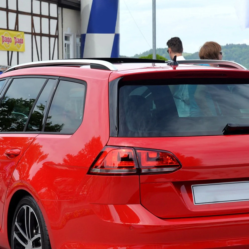 차량용 ABS 스포일러 카나드 스플리터, 광택 블랙, VW 골프 7, 변형 와겐 14-17 용, 1 쌍