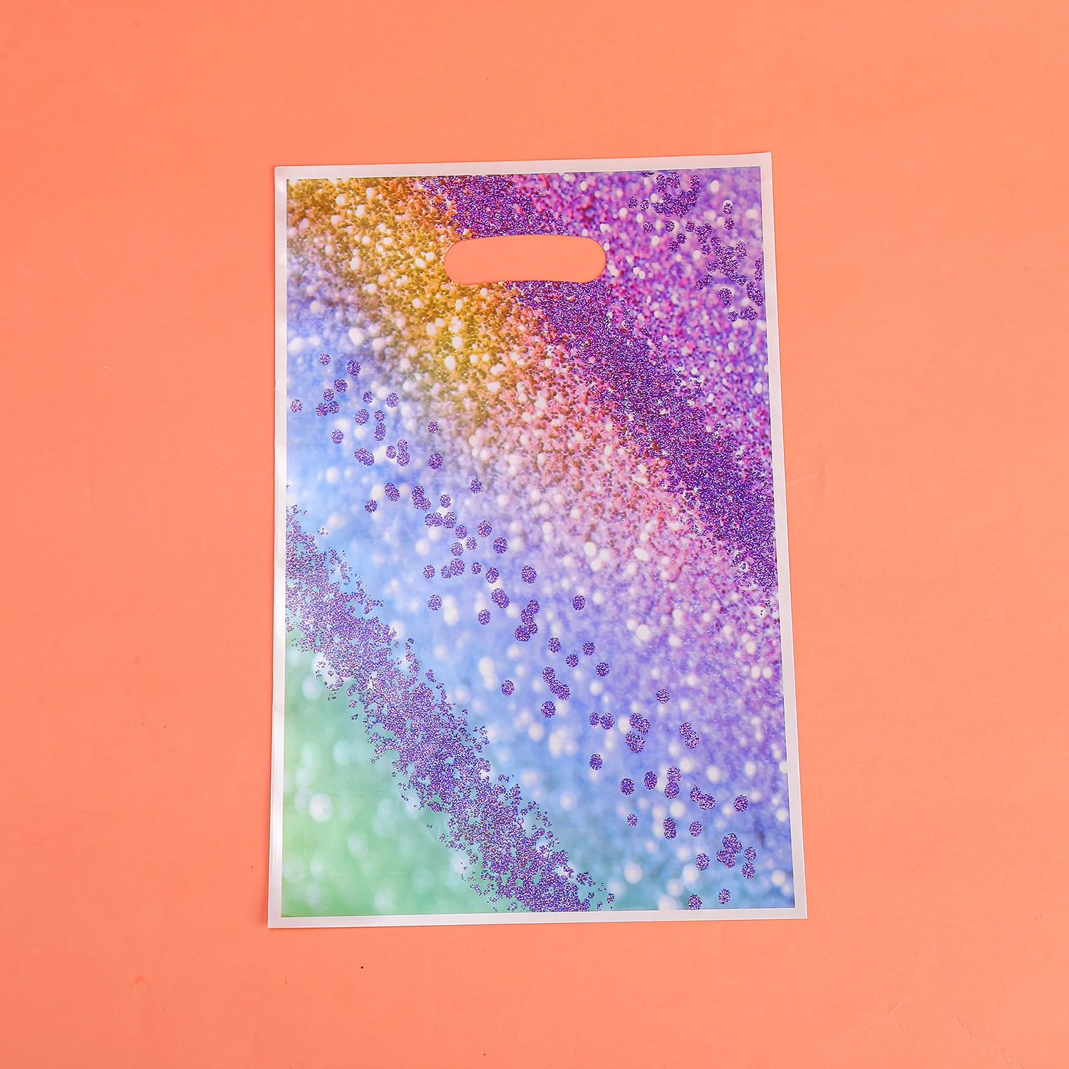 10/30/50 Stück Farbverlauf Hand Geschenktüte Glänzender Stern Party Geschenktüte Galaxy Kunststoff Geschenktüte Geburtstagsgeschenk Tasche Hochzeitsgeschenk Paket – Detail 6