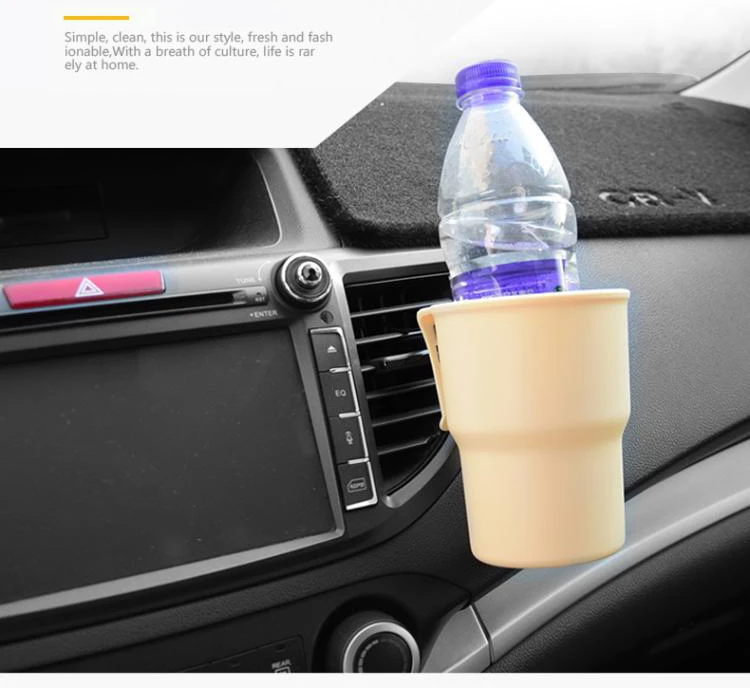 Universal Auto Tasse Halter Hängen Air Vent Outlet Tür Montieren Flasche  Getränke Halter für Münze Tasten Telefon Stehen Multifunktionale Box -  AliExpress