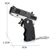 Folding Gun Sturdy And Durable Toy Portable Child Rubber Band Shooter Party Supplies Essential Model Durable Rubber Band Gun 5