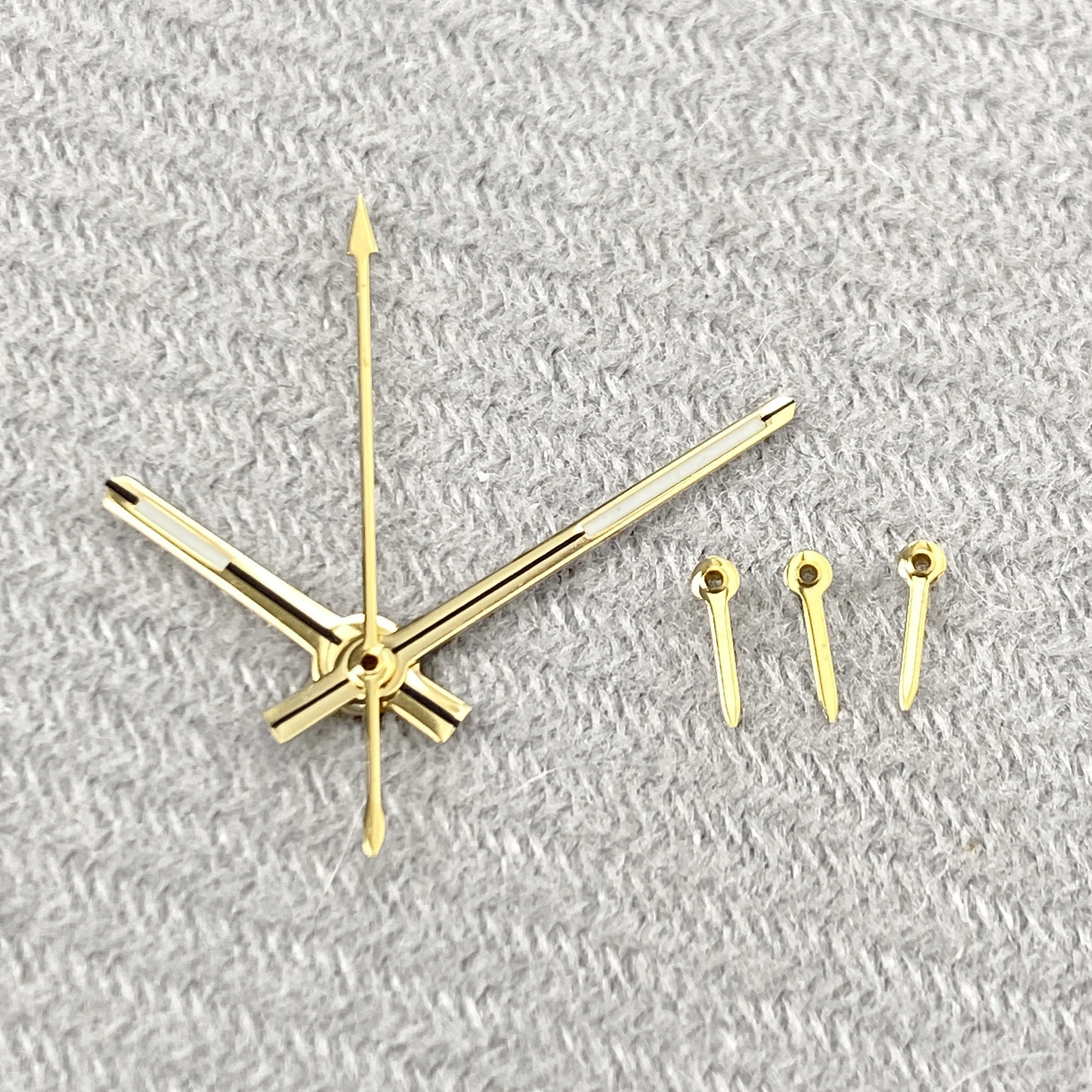 Elegant Silver, Gold, and Rose Gold Luminous Watch Hands for Quartz Movement - Premium Watch Accessories
