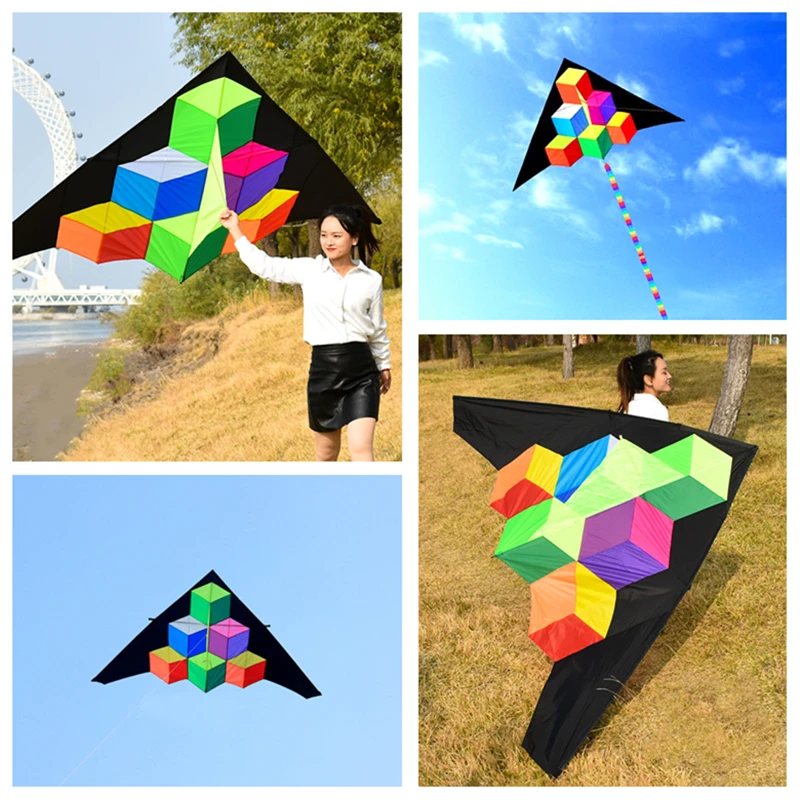 freeshippinghighqualityStepbystepkitewithhandlelinekite