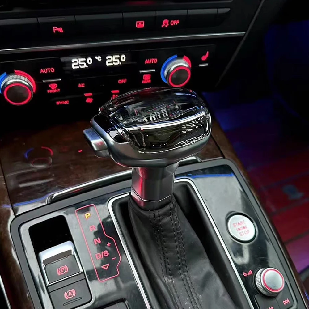 Audi クリスタルギアノブ (Audi quattro) typeA Crystal Gear Shift Knob For Audi A4L A5 Q5L Q6 Q7 RS4 RS5 S4