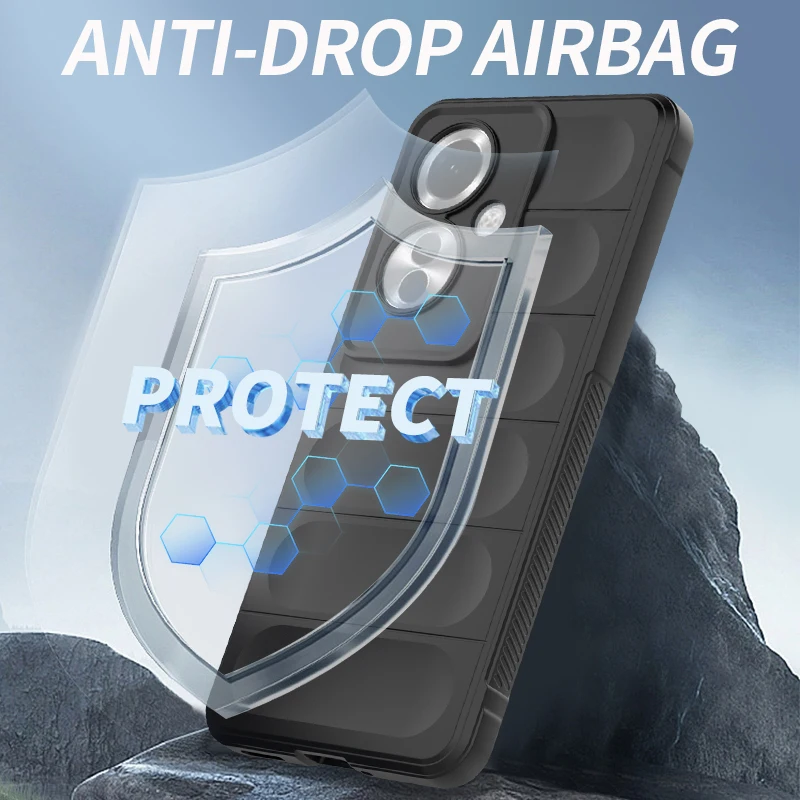 Shockproof Liquid Silicone Phone Case in Elegant Coque Design