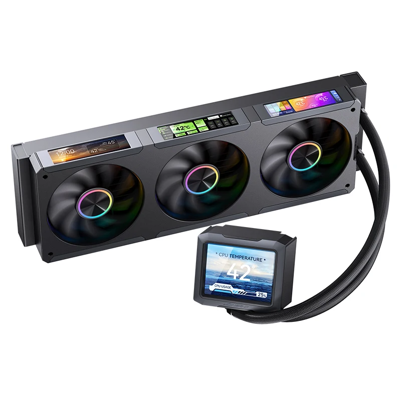 Jonsbo TF3-360SCW Water Cooled Radiator Screen Display ARGB