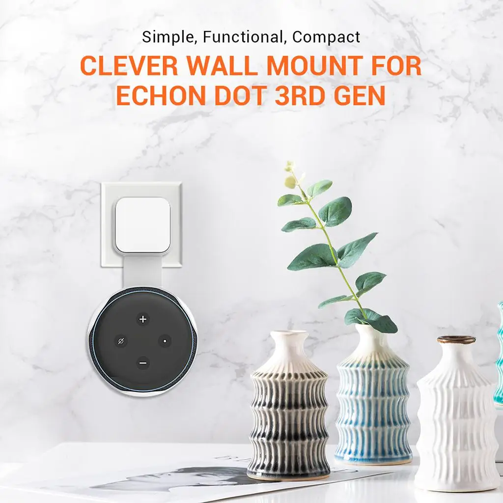 도트 스피커용 아울렛 월 마운트 홀더 스탠드 행거 소켓