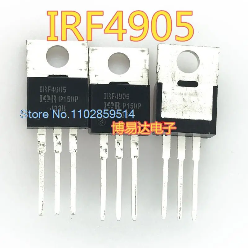 

20PCS/LOT IRF4905 IRF4905PBF TO-220 74A/55V/200W MOS