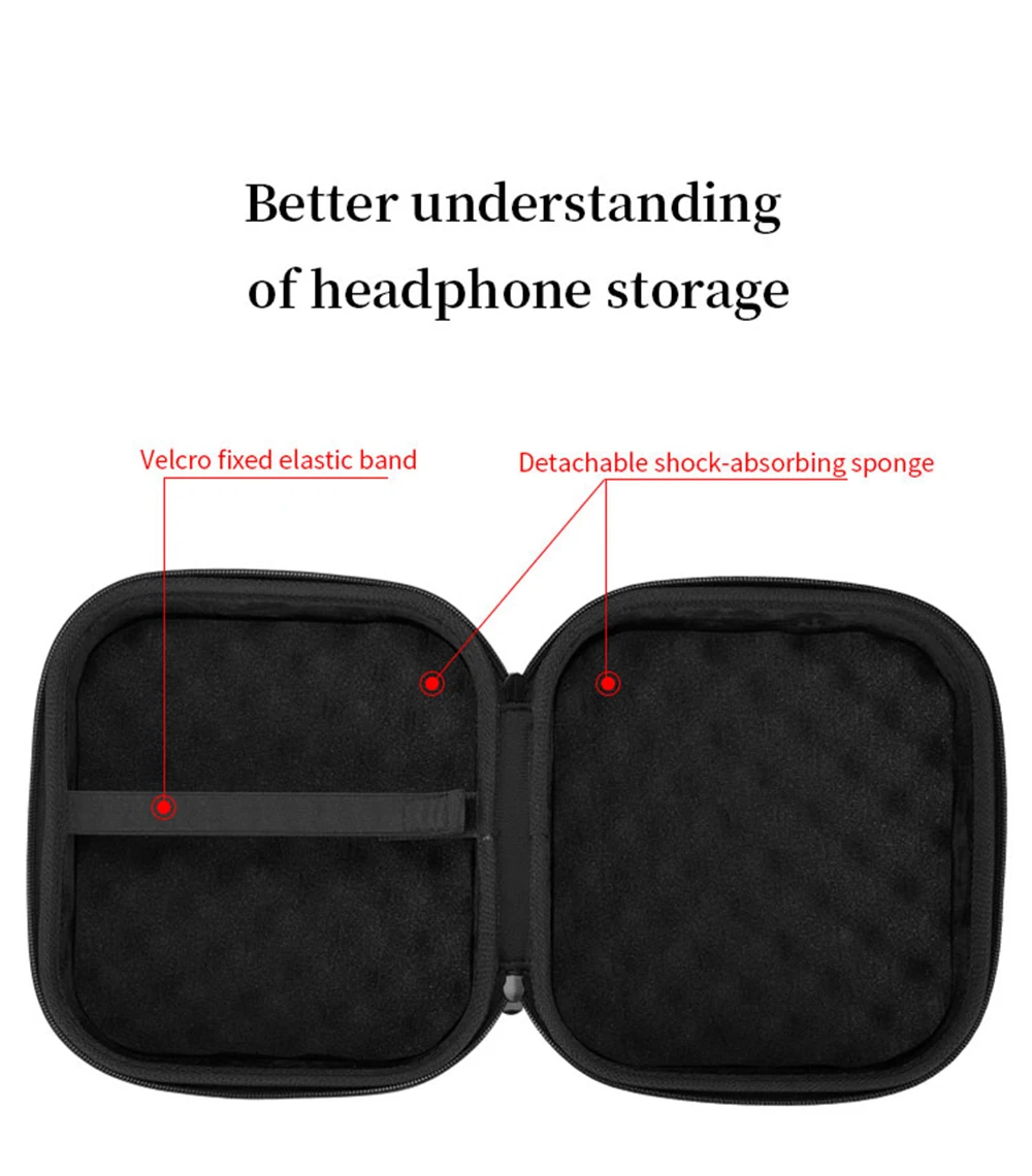 Hard EVA Storage Bag for Beyerdynamic DT900 PRO X Headphone Box Headset Travel Carrying Case