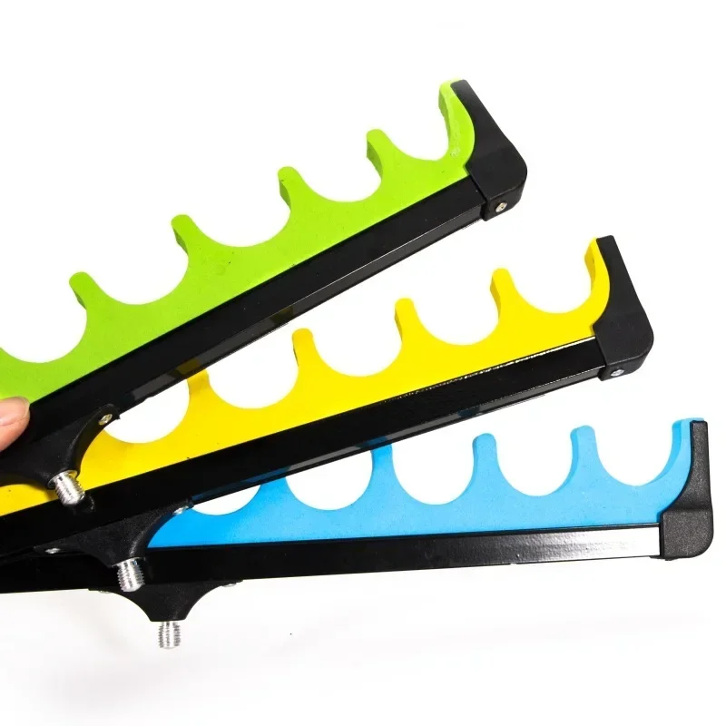 1 Pcs Fishing Feeder Pod Stand Holder Fish Rod Holder Tripod Stand Universal Pole Rest Head Bracket Bank Fishs Accessories