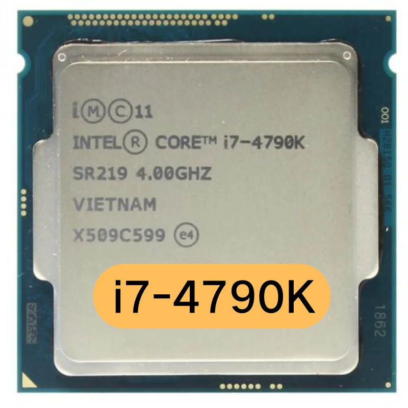 

Intel Core i7-4790K i7 4790K 4.0 GHz Quad-Core Eight-Thread CPU Processor 88W 8M LGA 1150