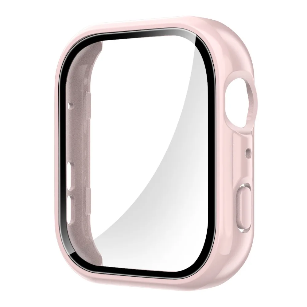 Premium Tempered Glass Watch Case with All-Around Screen Protection
