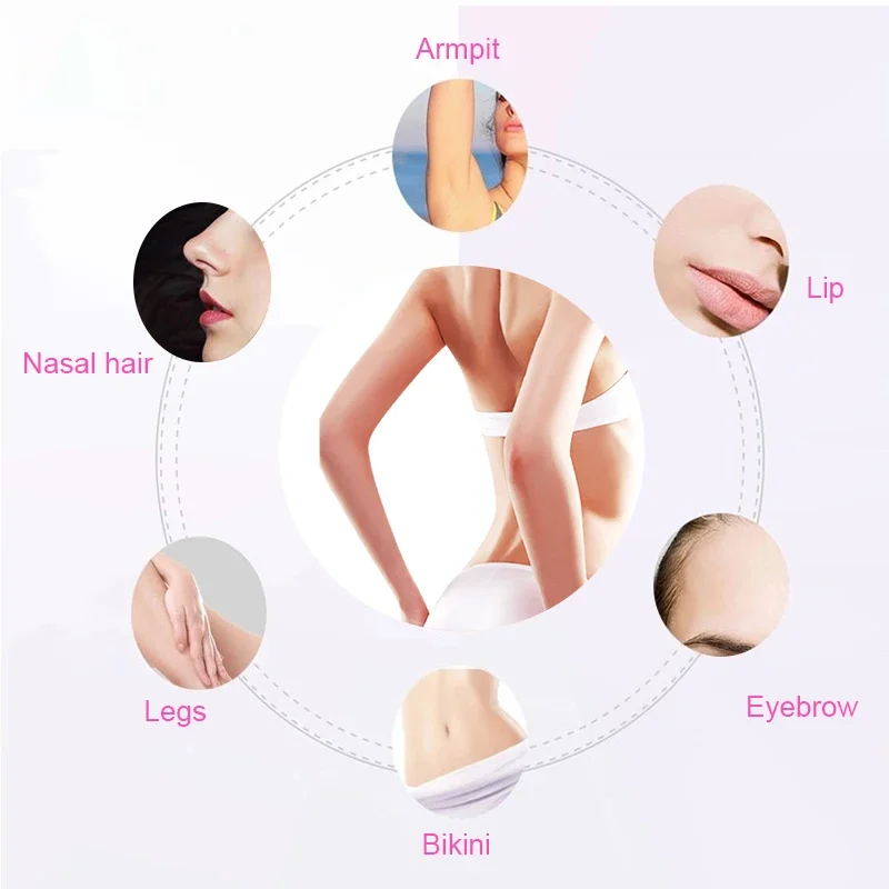 DALING DL-6003 Portable Women's Electric Hair Puller, USB Rechargeable High Speed Hair Removal and Shaving Device 3