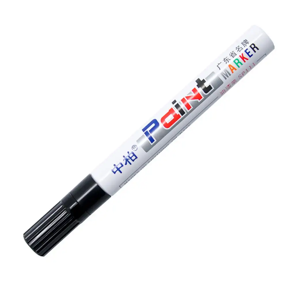 8 Colors Oily Painting Pen Marker Pen White Highlight Pens Waterproof 3mm Fine Tip School Student Drawing Art Writing Supplies
