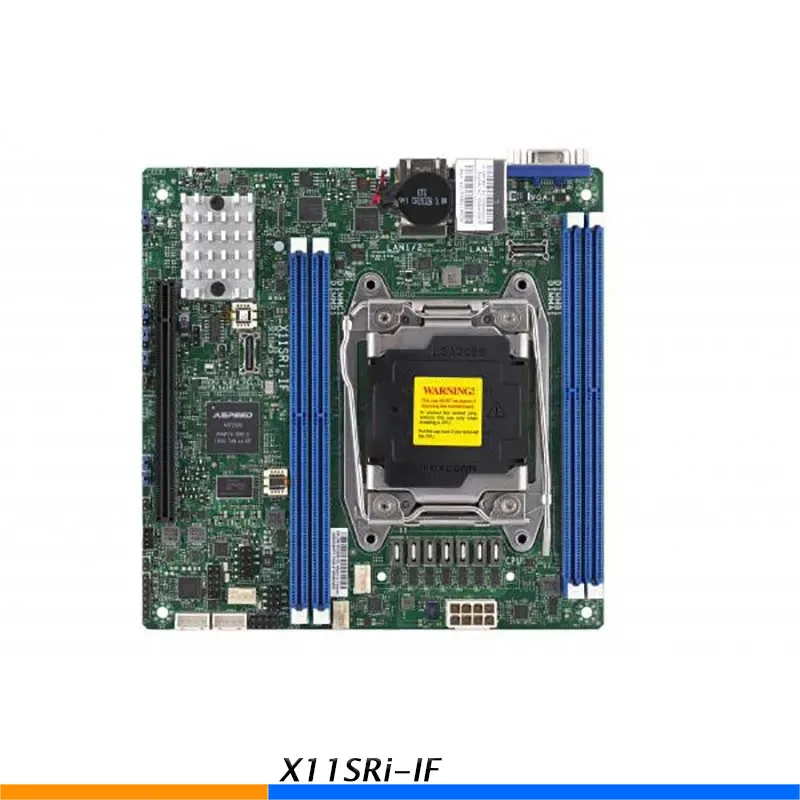 Brand New For Supermicro X11SRi IF MINI ITX C422 LGA2066 NAS One Way Server Motherboard