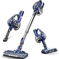 Voweek Cordless Vacuum Cleaner, Lightweight Stick Vacuum Cleaner with Powerful Suction, Detachable Battery, 1.3L Dust Cup 1