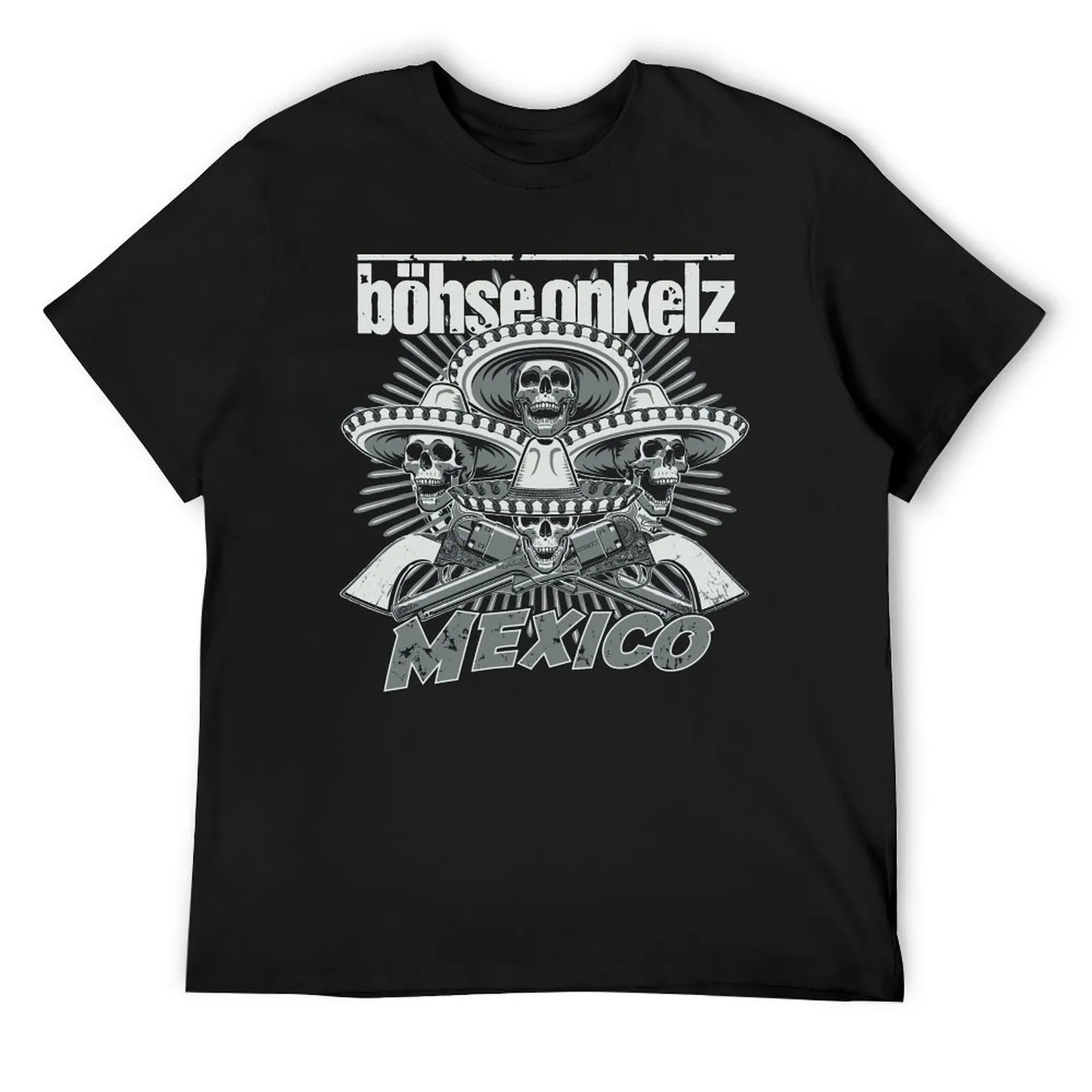 

Onkelz Мексики черная футболка с ремешком-Merch Nachhaltigkeit мужские трендовые футболки Летние пользовательские футболки с коротким рукавом эстетические плюс