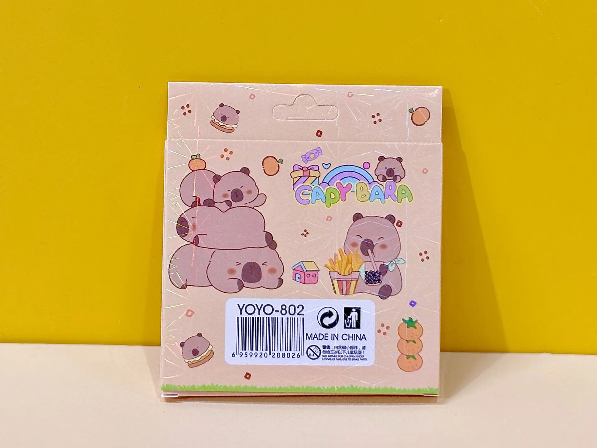 12/36pcs Cute Capybara Crayons 12 Colors 8.8cm Colored Crayon Pencil Painting Graffiti Kid Party Birthday Gift Kindergarten - 4