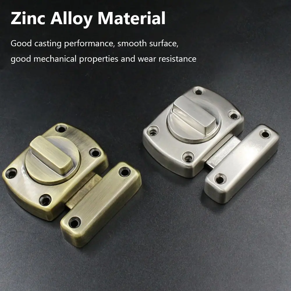 Universal Home Security Zinc Alloy Door Latch Sliding Door Lock Bolt Gate Latch door latch