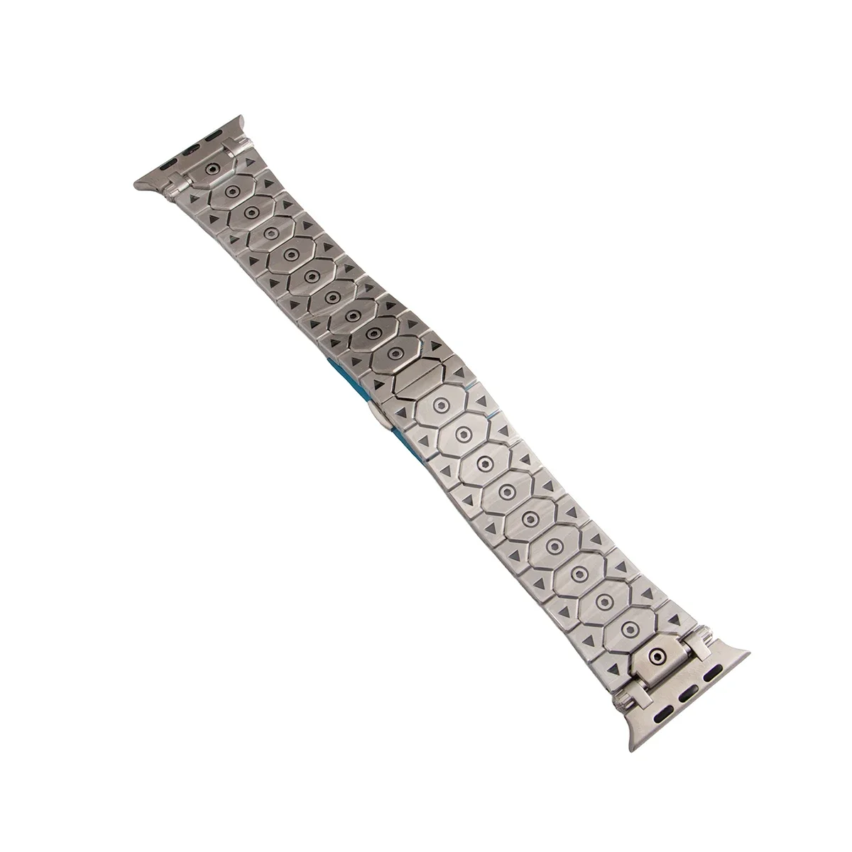 Elegant Titanium Finish Stainless Steel Strap