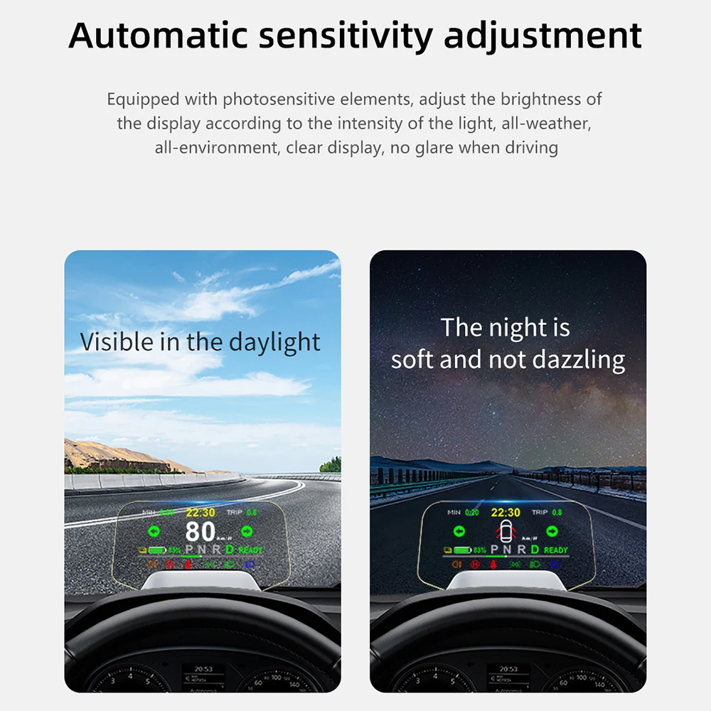 CARVIEW ڵ  ÷ ӵ RPM ̷ , ׽  3 Y 2019-2022 HUD  ˶ Ʈ, MPH / KMH