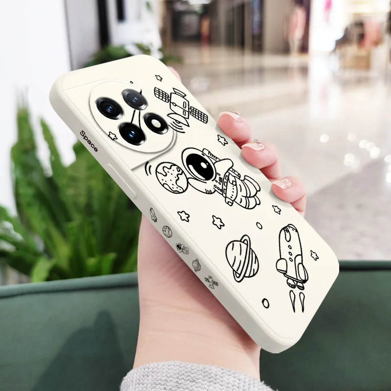 Galactic Liquid Silicone Space Travel Phone Case