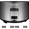 QWCUCKOO Commercial Large Capacity Rice Cooker 30 Cup/7.5 Qt. (Uncooked) 60 Cup/15 Qt. (Cooked) Superior Durability Stainless St 4