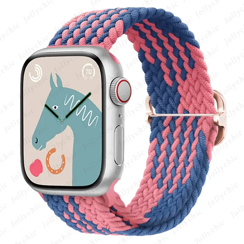 Braided Solo Loop Strap for Apple Watch - Stylish and Comfortable Wristband Accessory