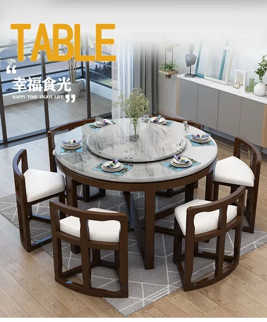 Round Table Grey Space Saving Dining Table Small Apartment
