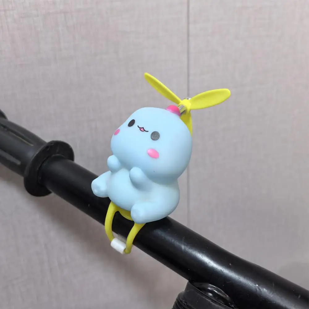 Cycle Handlebar Ornament Motorcycle Squeeze Lighted Doll For Electric Scooter Cute Scooter Handlebar Animal Doll For Cycle