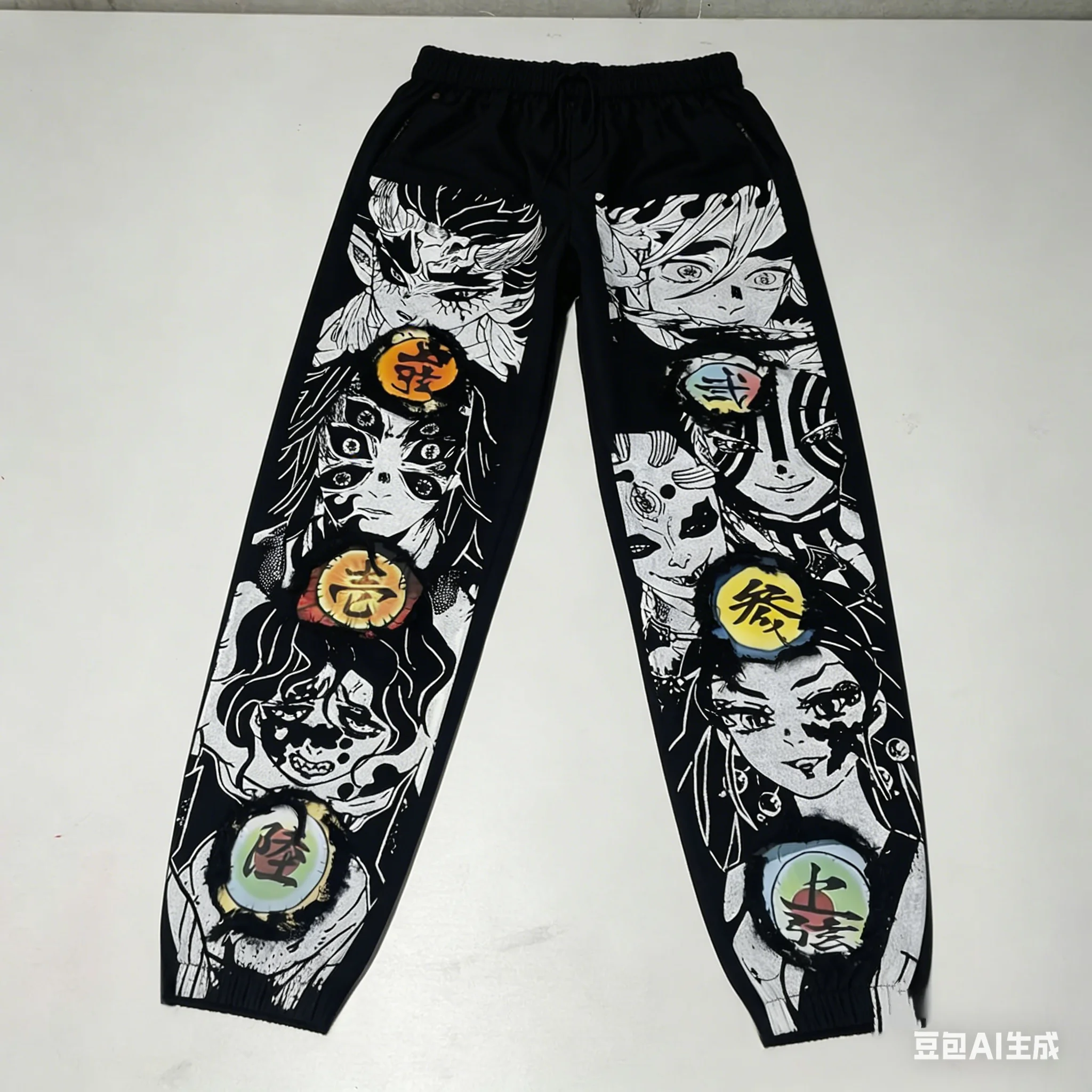Jujutsu Kaisen 3D-gedruckte Shorts und lange Hosen für Erwachsene und Kinder – Berühmte Szenen – Anime-Convent-Outfit – Detail 4