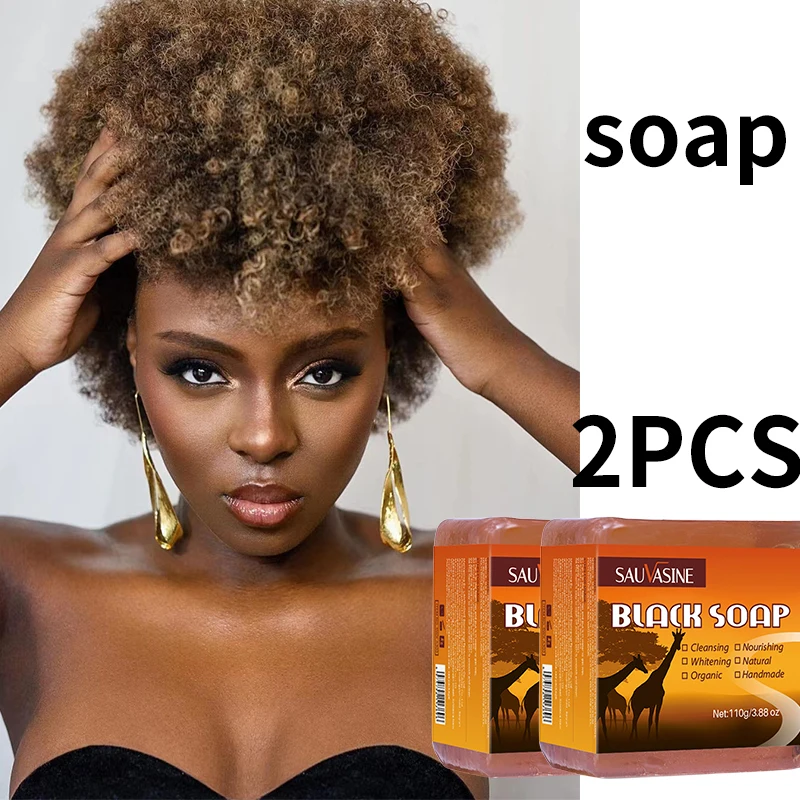 

Body Black Soap Facial Lightening African Soap For Black Skin Magic Anti Taches Face Bath Whitening Nourish Clean Acne Treatment