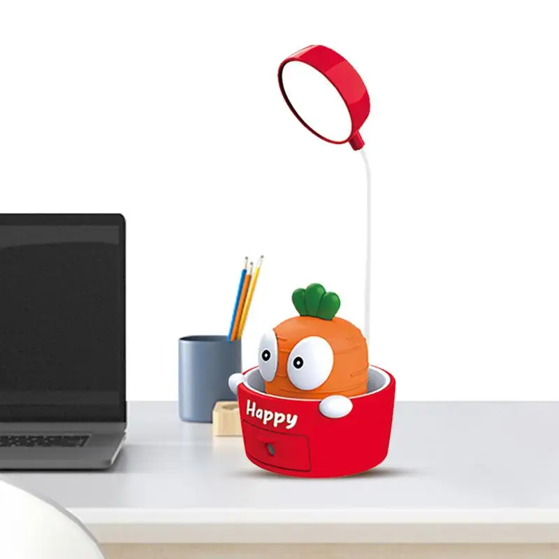 

Rechargeable Night Light Carrot Rechargeable Night Light Portable Table Lamp For Home Apartment Portable Desk Lamp With Pencil