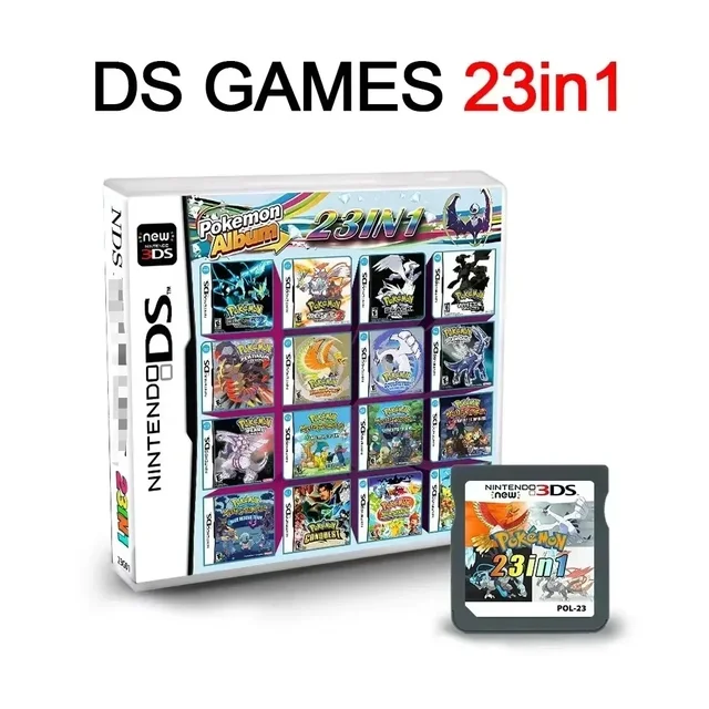 NDS Game Card Collection Video Game Handheld Console Combination Card DS NDS 3DS 3DS NDSL Game Cartridge Card Toy 1
