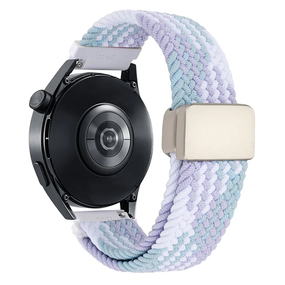 Breathable Woven Nylon Strap - 20mm/22mm Adjustable Wristband
