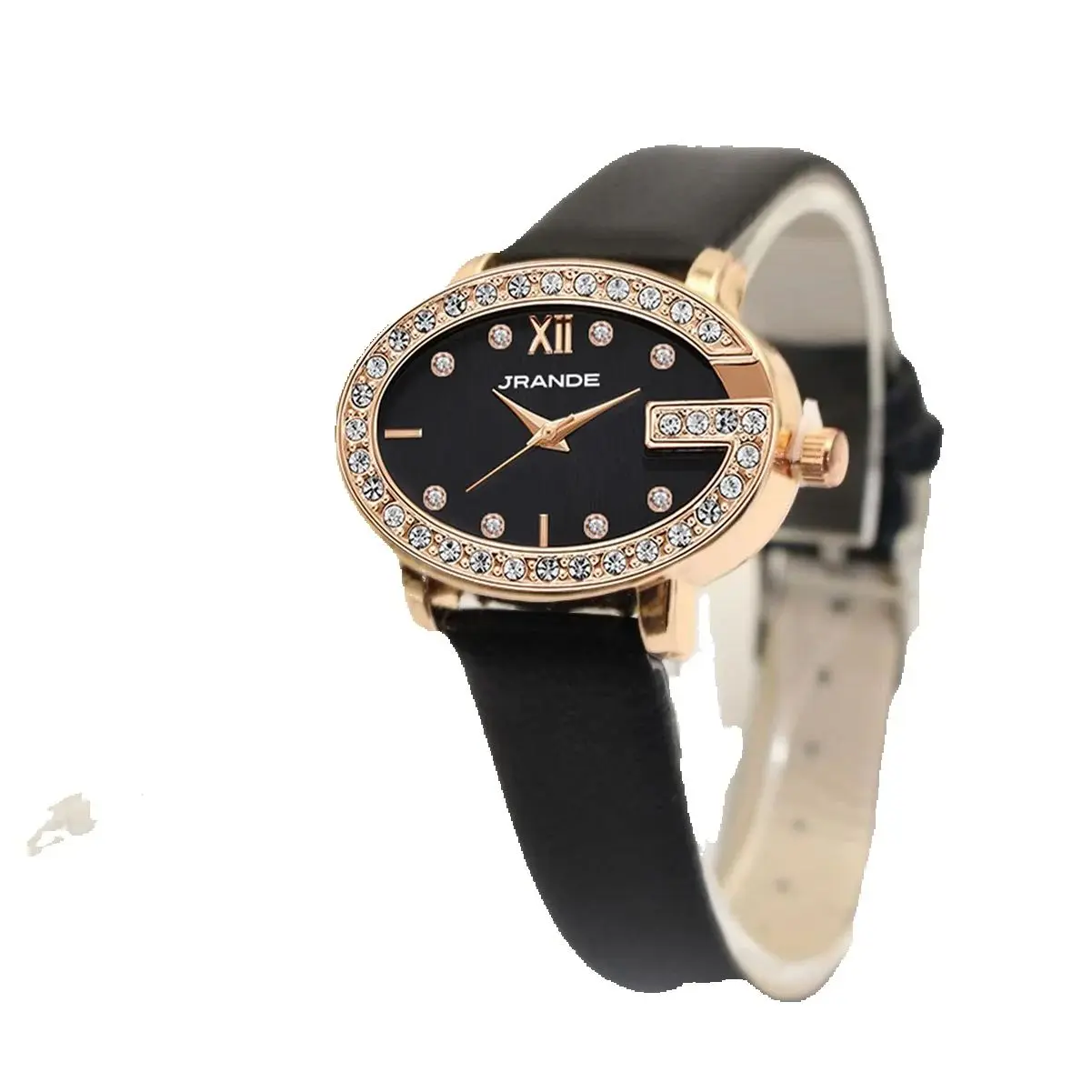 Women\'s Luxury Casual Black/Gold Watch Petite Evergold – Gold & Black in 36 mm | DW main image 4