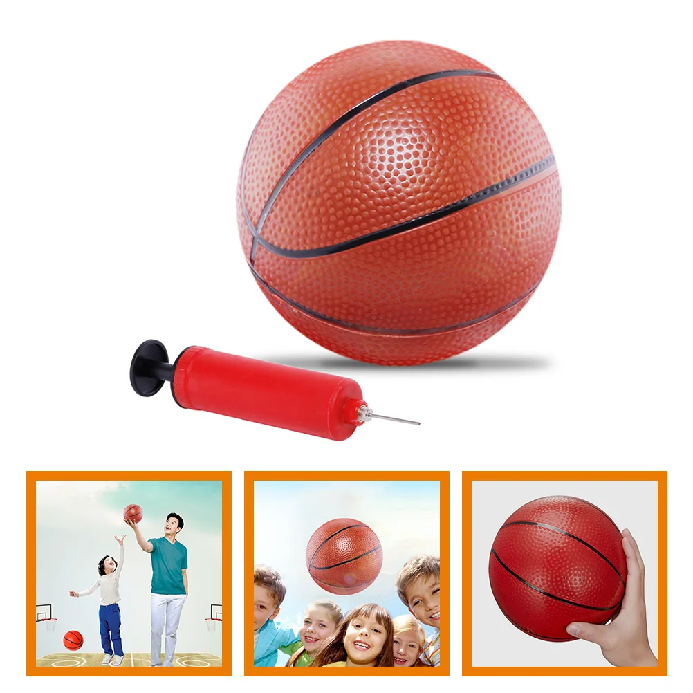 Mini Basketball Supplies Pool Toys Children Beach Students Rubber Party Inflator