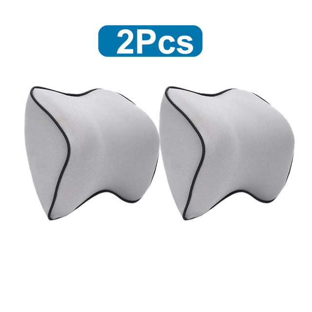 Car Headrest Neck Pillow Auto Car Seat Pillow Memory Foam Head Support Neck Rest Protector Automobiles Interior