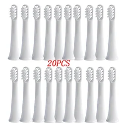 20PCS Replacement ToothBrush Heads for Xiaomi Mijia T100 Electric Toothbrush Waterproof Cleaning Whitening Healthy Brush Heads