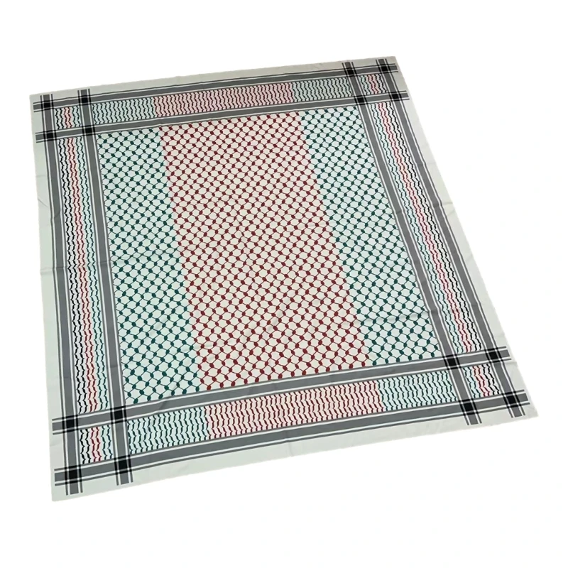 

Arab Scarf Male Tactically Scarf Religious Dustproof Kerchief Multi Functional