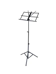 Portable Aluminum Alloy Folding Music Sheet Stand with Adjustable Height and Carrying Bag (GSS-03 Stand)