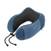 Travel in Comfort with U-Shaped Memory Foam Pillow for Neck Support on Cars and Airplanes 6