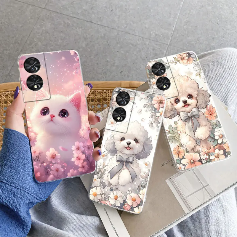 Luxury Clear Silicone Protective Phone Case