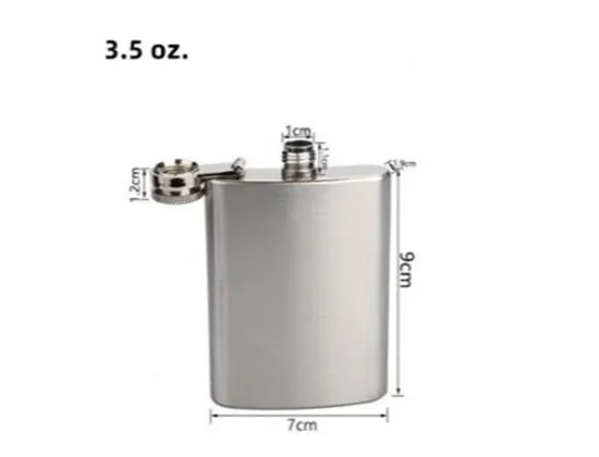 리틀 힙 1/2/3 스테인레스 스틸 휴대용 와인 병, 위스키 냄비, 힙 플라스크, 음료 와인, 고품질, 5온스